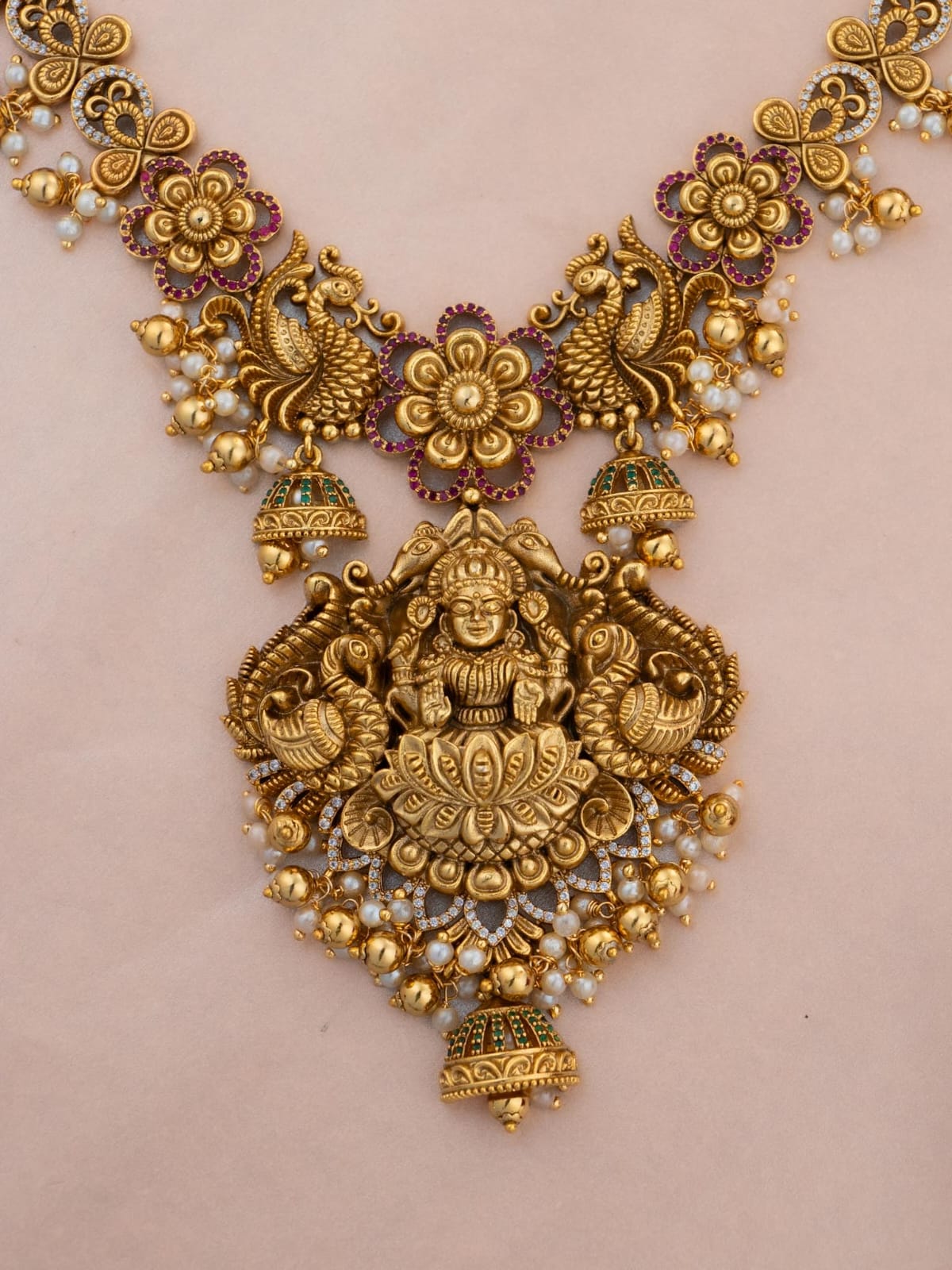 Pranavi  Long Necklace Set