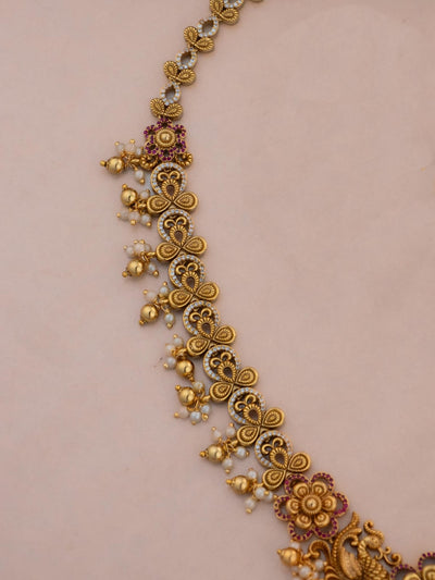 Pranavi  Long Necklace Set