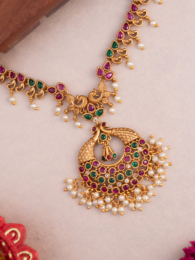 Rishvi Short Matinee Necklace