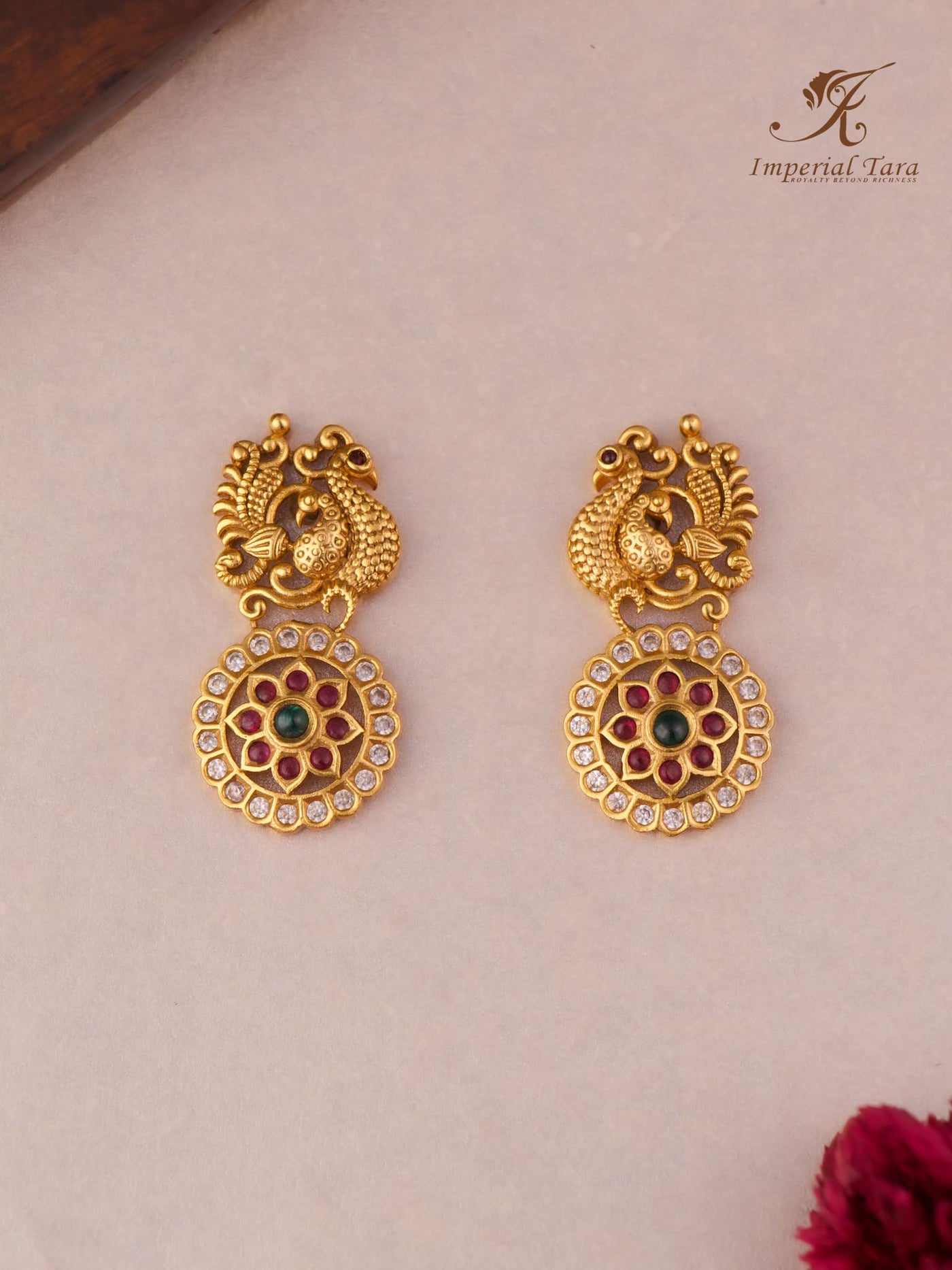 Mayil Stud Earrings