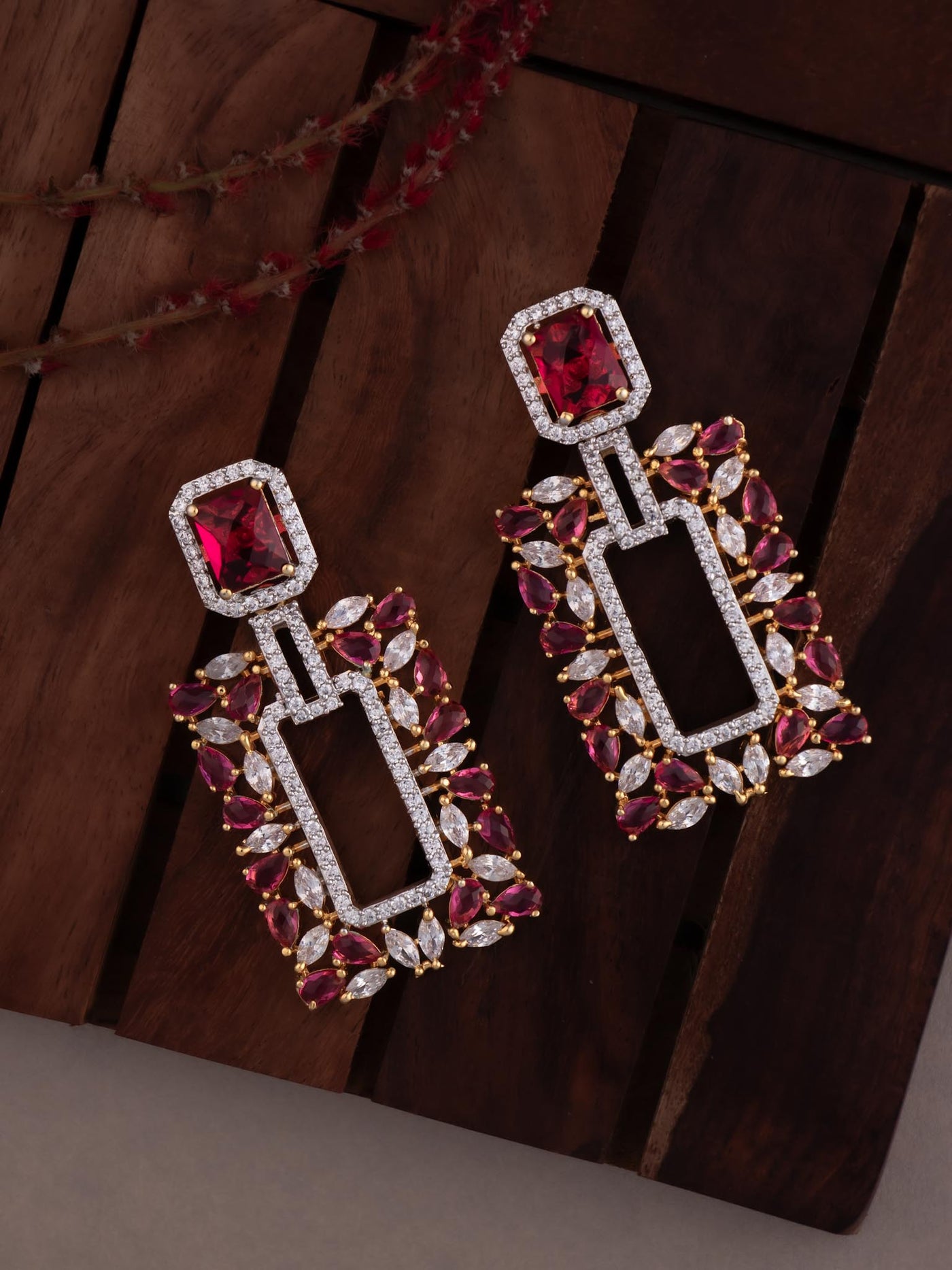 Radha Diamond Earrings